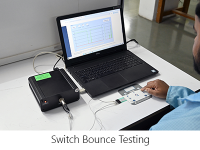 Switch bounce testing